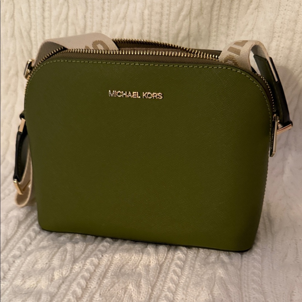 Michael Kors Green Crossbody Bag